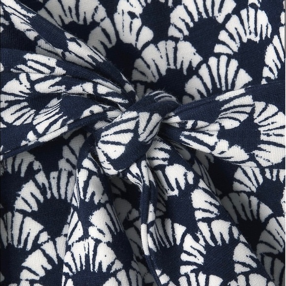 Weekend Max Mara - Ramo Wrap Dress - Print - Navy Blue and White - New/No Tags - Picture 4 of 9